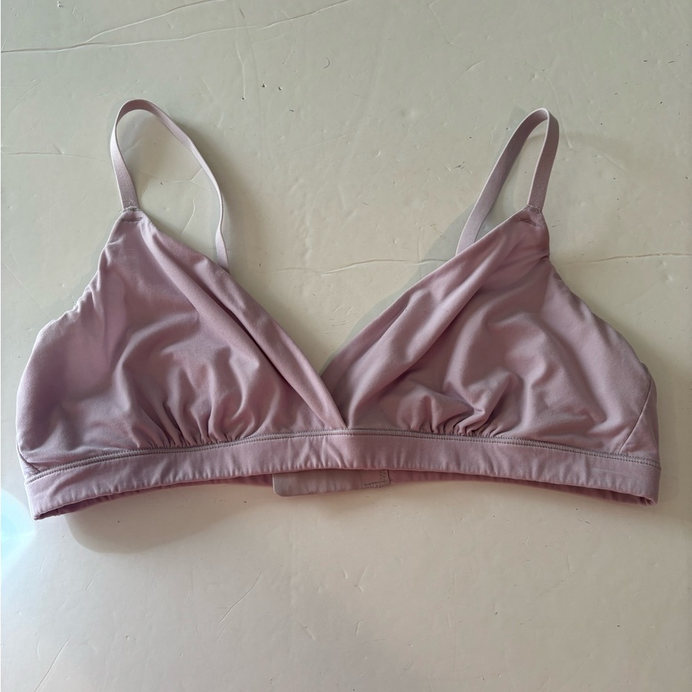 SKIMS Fits Everybody Crossover Sz L Bralette - Picture 2 of 7